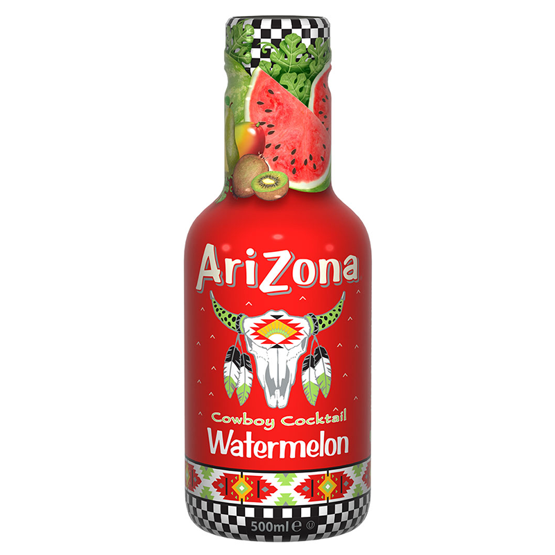 Arizona Cowboy Cocktail Watermelon Bottle - 500ml