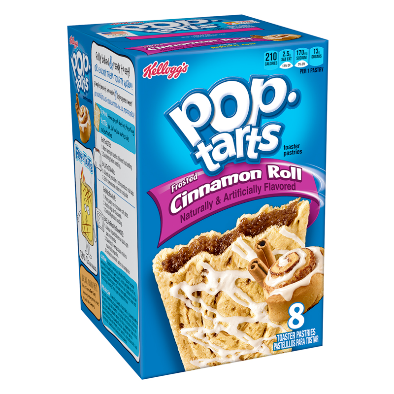 Pop Tarts Frosted Cinnamon Roll - 8-Pack - 14.1oz (400g)