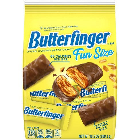 Butterfinger Fun Size - Large Bags - 289g