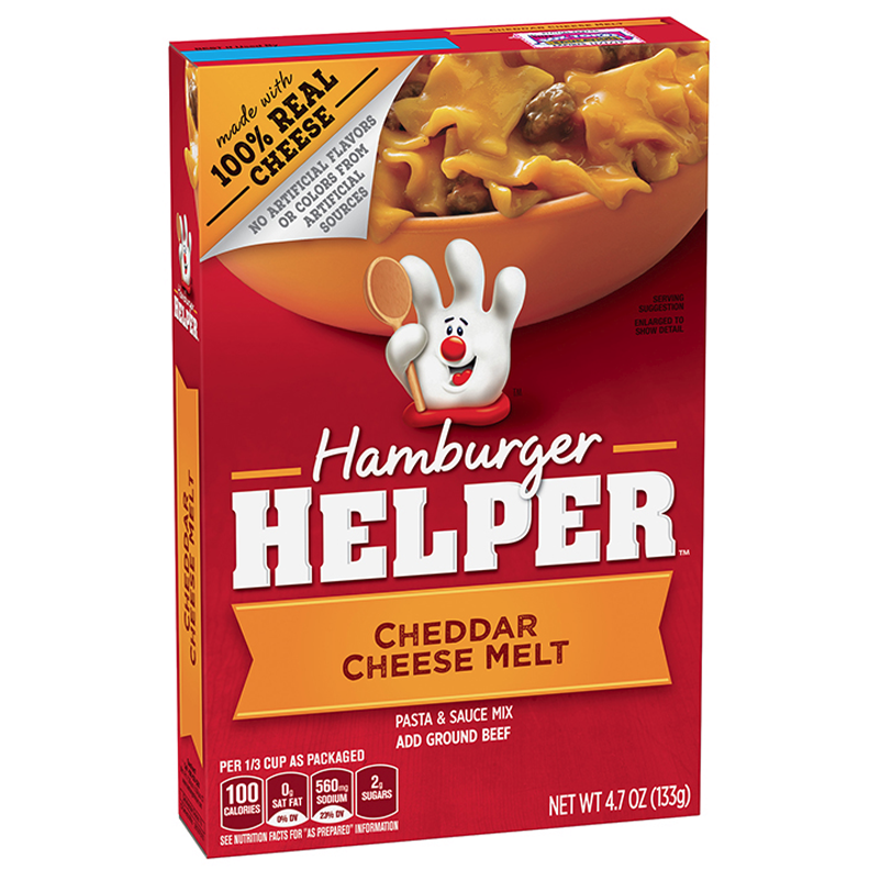 Hamburger Helper Cheddar Cheese Melt 4.7oz (133g)