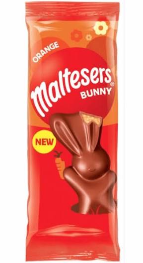 Maltesers Bunny Orange Chocolate Easter Treat 29g (Orange)