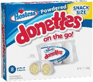Hostess Powdered Donettes on the go! 340g - (Box)