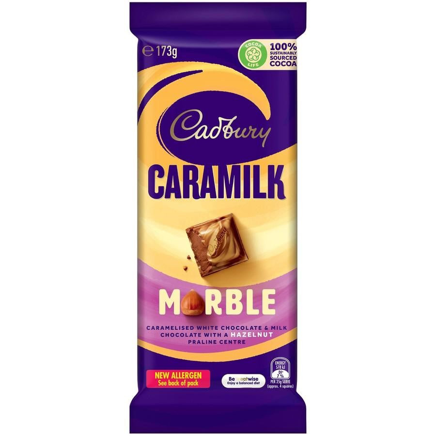 Cadbury Caramilk Marble Chocolate Bar (173g)