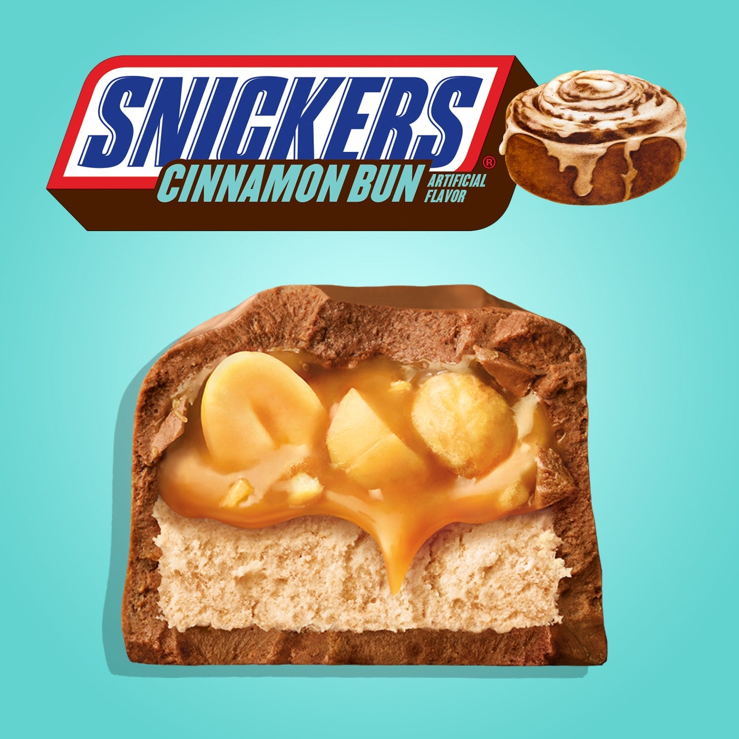 Snickers Cinnabon Cinnamon Bun - 42.5G -