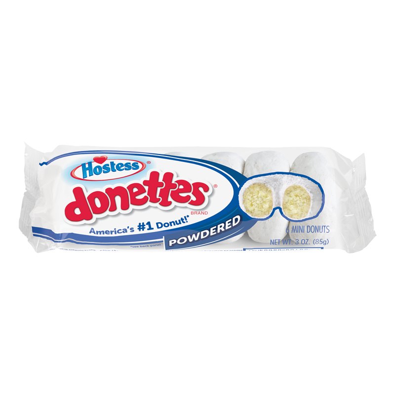 Hostess Powdered Mini Donettes - 3oz (85g) -
