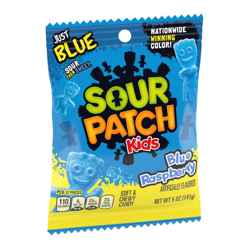 Sour Patch Kids Blue Raspberry - (102g)