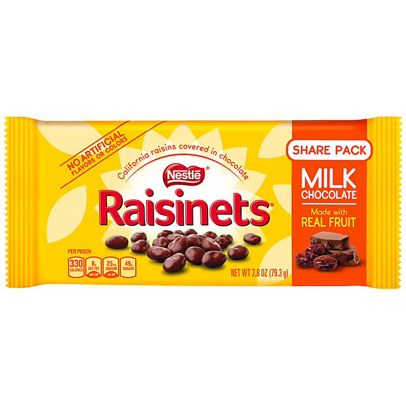 Nestle Raisinets - Chocolate Covered Raisins - 1.58oz (44.7g)