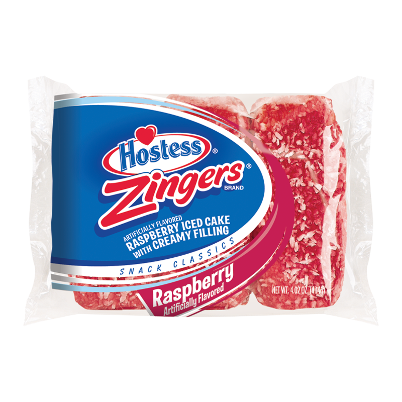 Hostess - Raspberry Zingers - Triple Pack 4.5oz (128g)