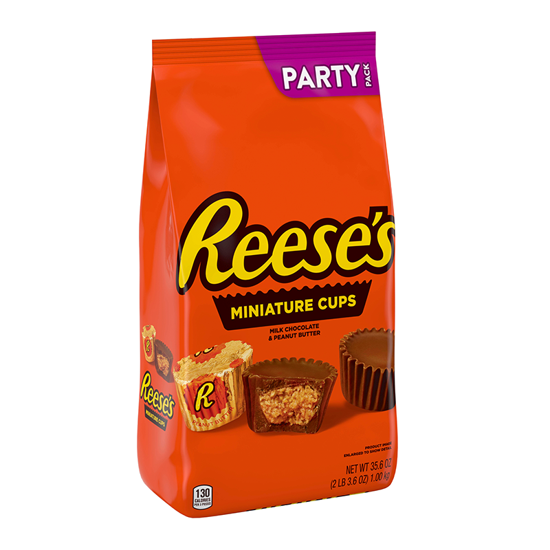 Reese's - Peanut Butter Cup Miniatures Party Bag - 35.6oz (1kg)