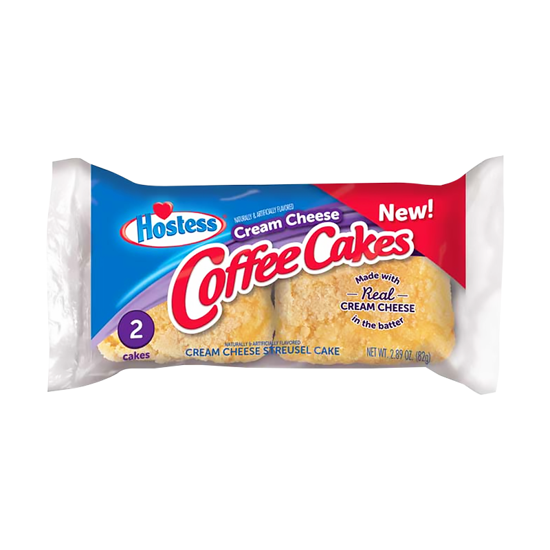Hostess Cream Cheese Coffee Cakes Twin Pack - 2.89oz (82g)