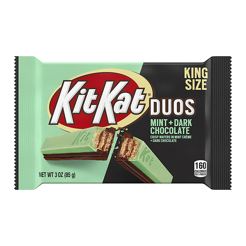 Kit Kat Duos Dark Chocolate Mint King Size - 3oz (85g)