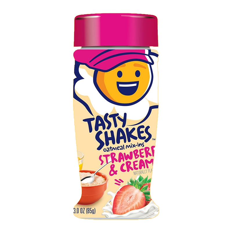 Kernel Season's Tasty Shakes Oatmeal Mix-Ins - Strawberries & Cream - 3oz (85g)