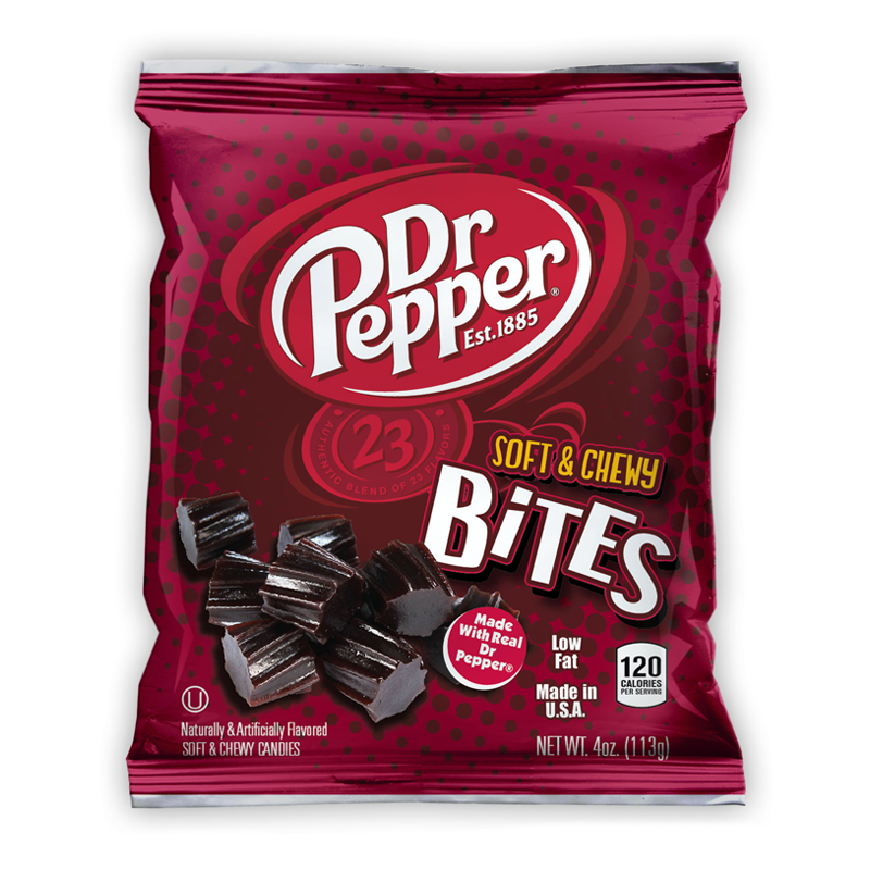 Kenny's Dr Pepper Soft & Chewy Bites 4oz (113g)