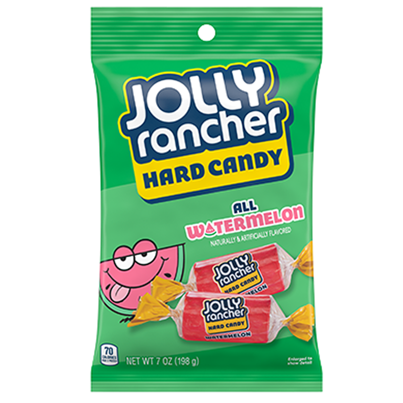 Jolly Rancher All Watermelon Hard Candy - 7oz (198g)