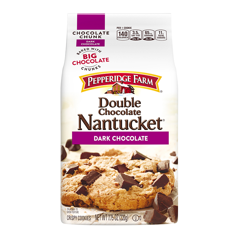 Pepperidge Farm Nantucket Double Dark Chocolate Cookies - 7.75oz (220g)