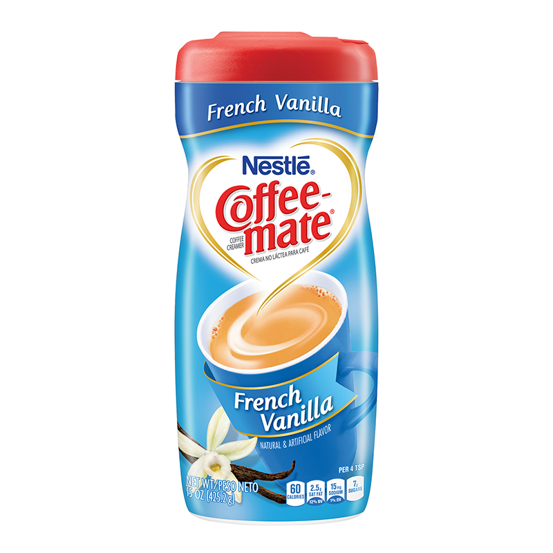 Coffee-Mate French Vanilla Creamer tub 15oz (425g)