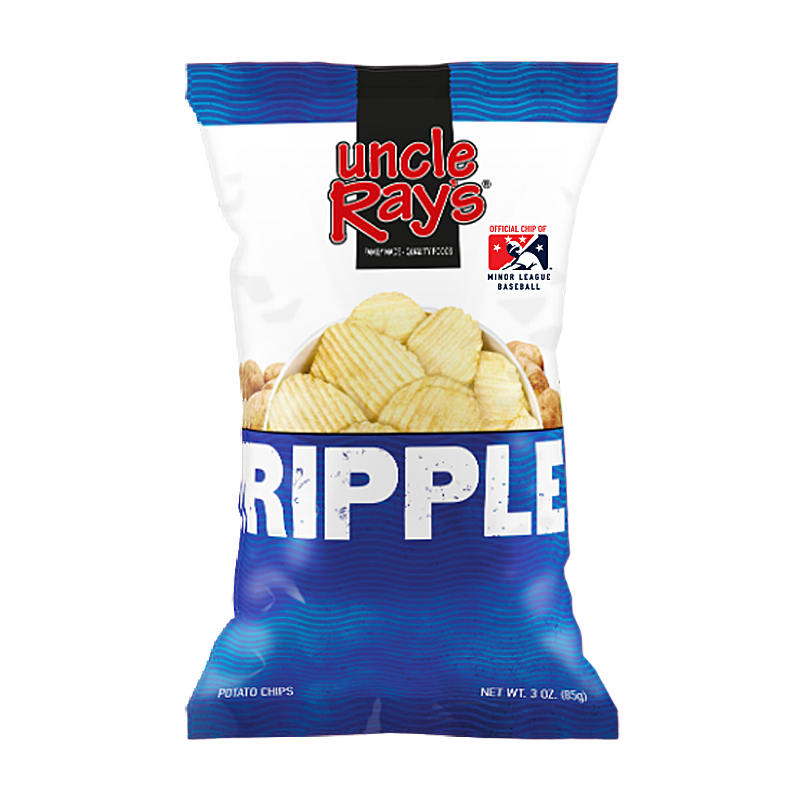 Uncle Ray's Potato Chips - Ripple 4.5oz (120g)