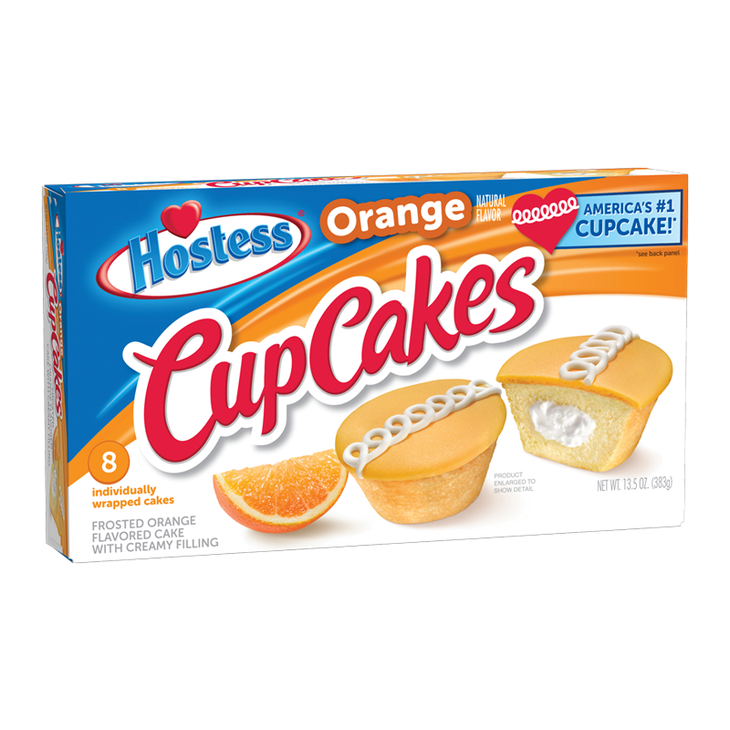 Hostess Orange Cupcakes - 8-Pack - 13.5oz (383g)