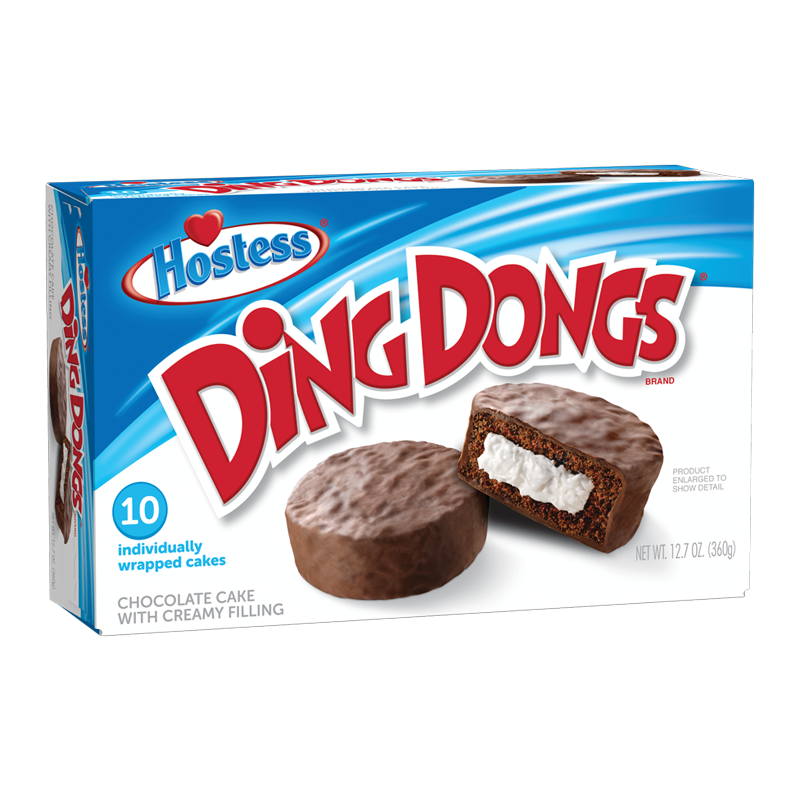 Hostess Ding Dongs 10-Pack - 12.7oz (360g)