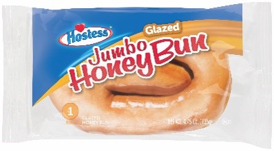 Hostess Glazed Jumbo Honey Bun 135g