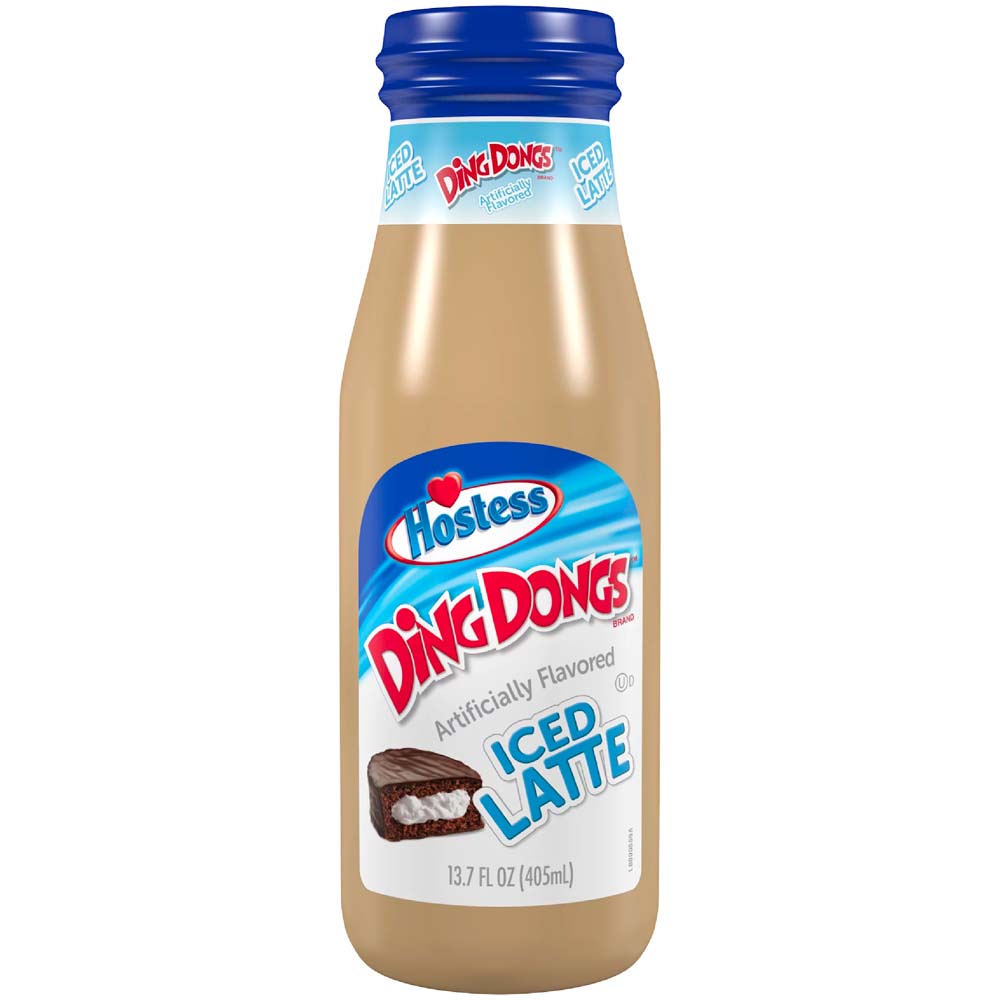 Hostess Iced Latte Ding Dongs (405ml) - Best Before March 2022