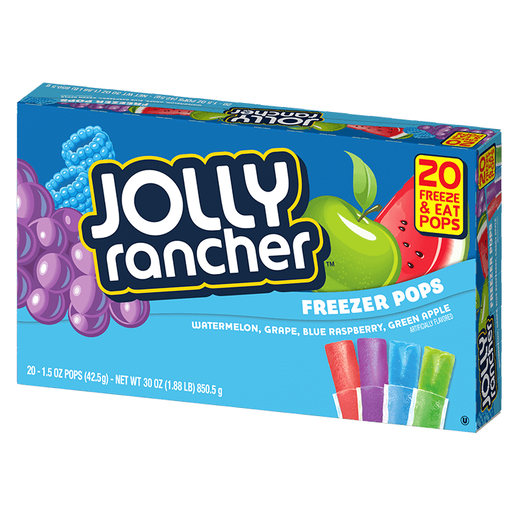 Jolly Rancher Freezer Pops - 20 pack