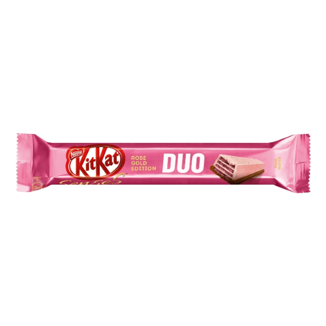 Nestle KitKat Senses Rose Gold Edition Pink Wafer Duo 58g (Russia Import)