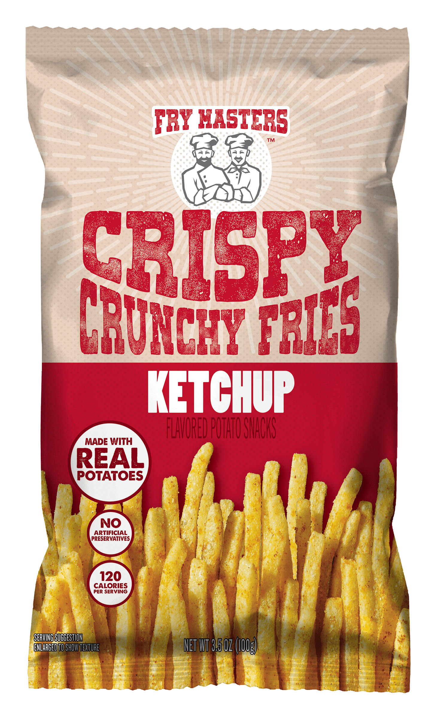 Fry Masters Ketchup Crispy Crunchy Fries 100g