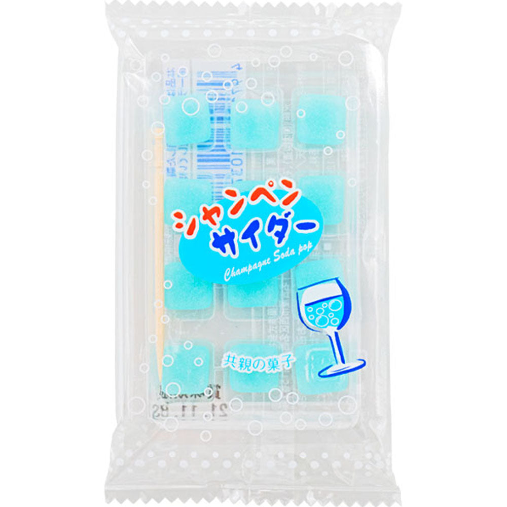 Kyoushin Champagne Cider Mochi Candy 15g