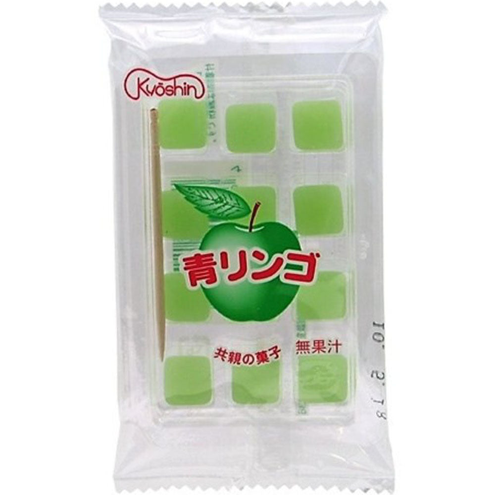 Kyoushin Green Apple Mochi Candy 15g