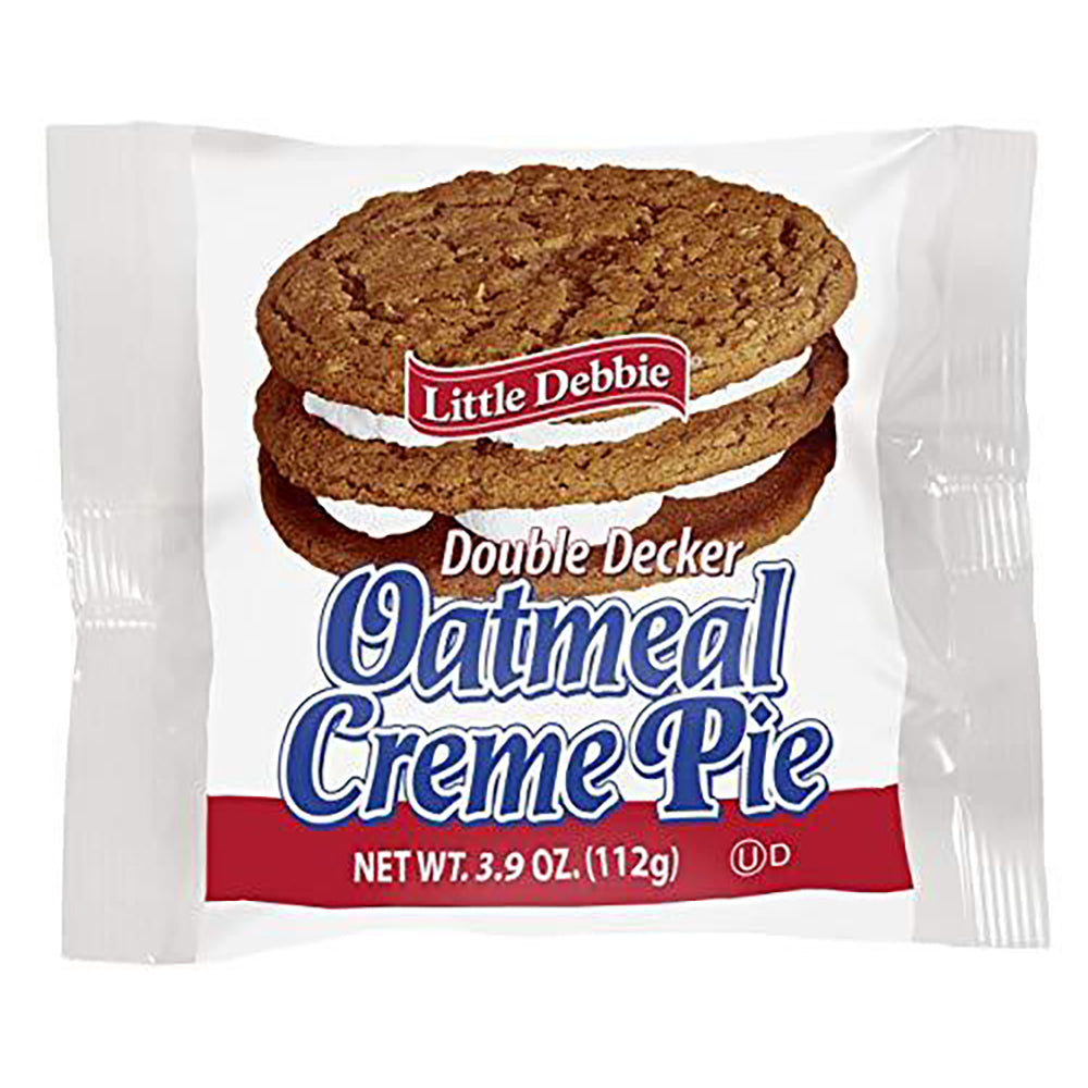 Little Debbie Double Decker Oatmeal Creme Pie 112g