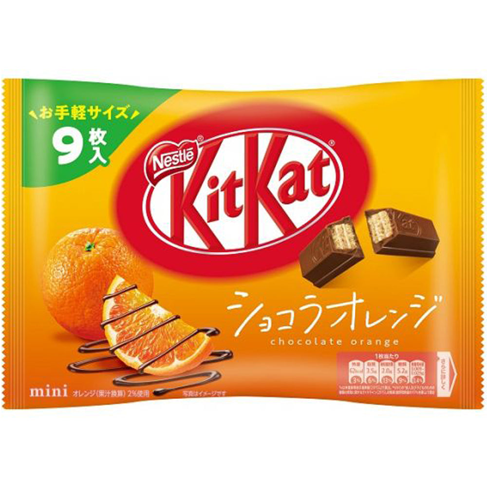 Kit Kat Mini Chocolate Orange Large Bag - 104g
