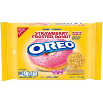 Oreo Strawberry Frosted Donut 346g