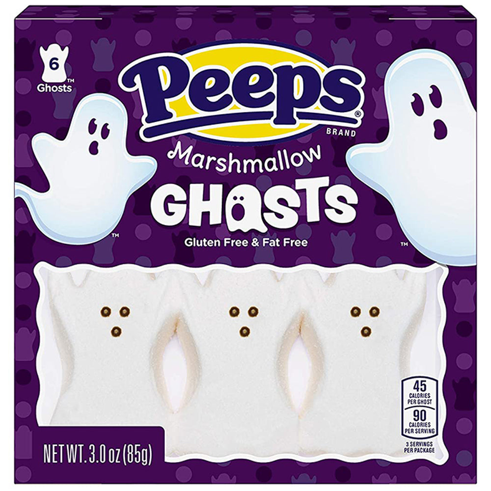 Peeps Halloween Marshmallow Ghosts 6-Pack