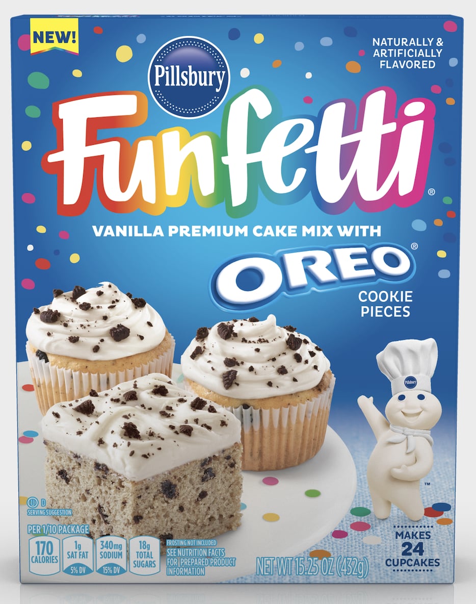 Pillsbury Funfetti Oreo Vanilla Cake Mix  - (Oreo Vanilla)