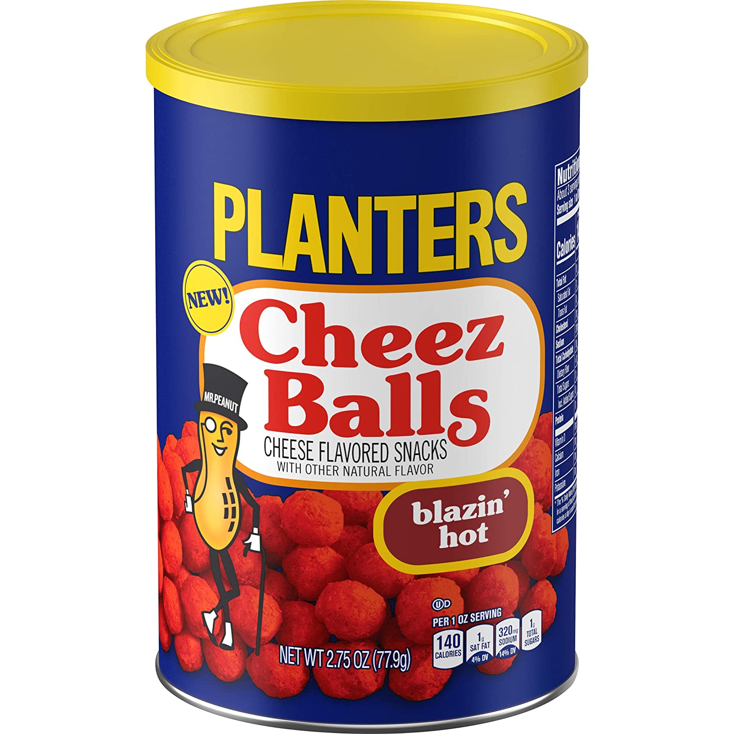 Planters Cheez Balls Blazin’ Hot - 78g - New (Blazin’ Hot)