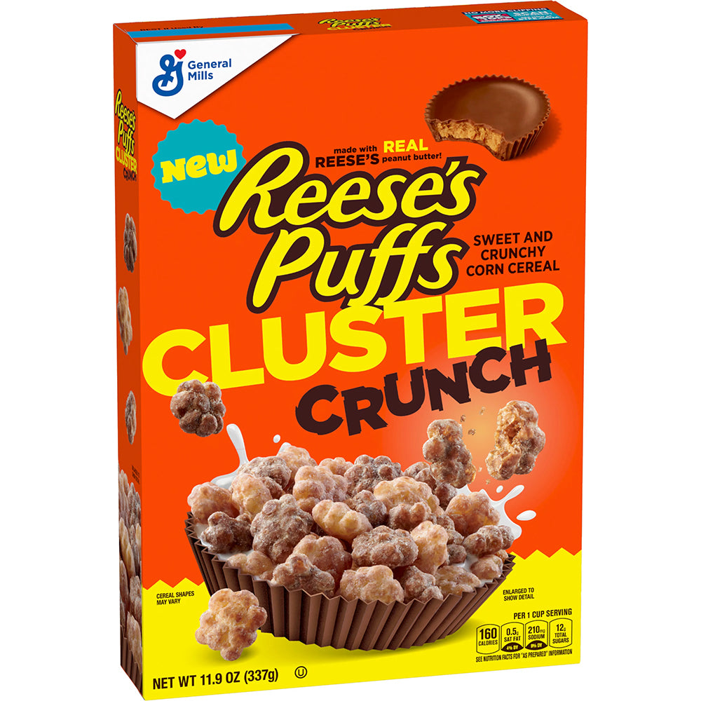 Reeses Puffs Cluster Crunch 337g - Clusters New