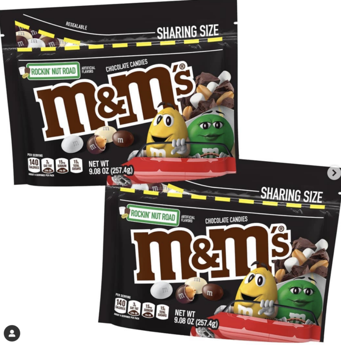 M&M’s Rockin’ Nut Road Candy (255g) USA Import
