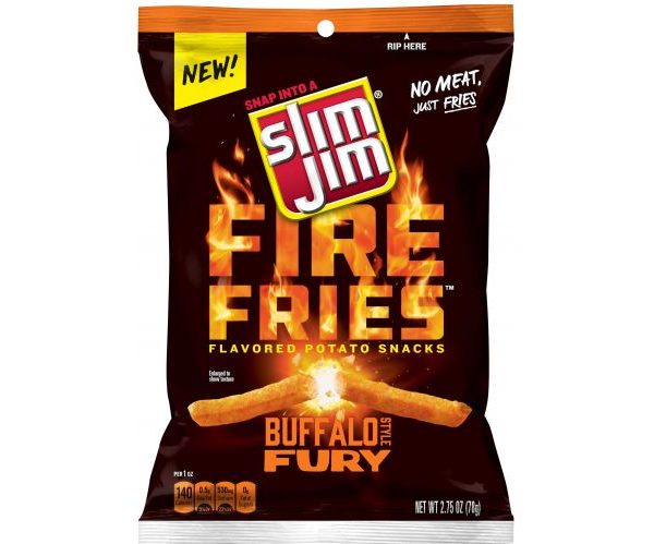 Slim Jim Fire Fries Buffalo Fury 78g