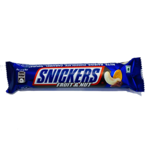 Snickers Fruit & Nut Chocolate Bar (22g) (India)