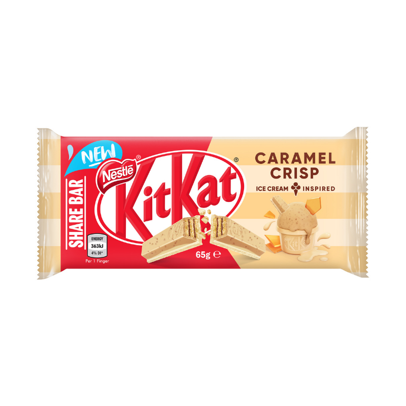 Nestle Kit Kat Caramel Crisp - Ice Cream Inspired (65g)