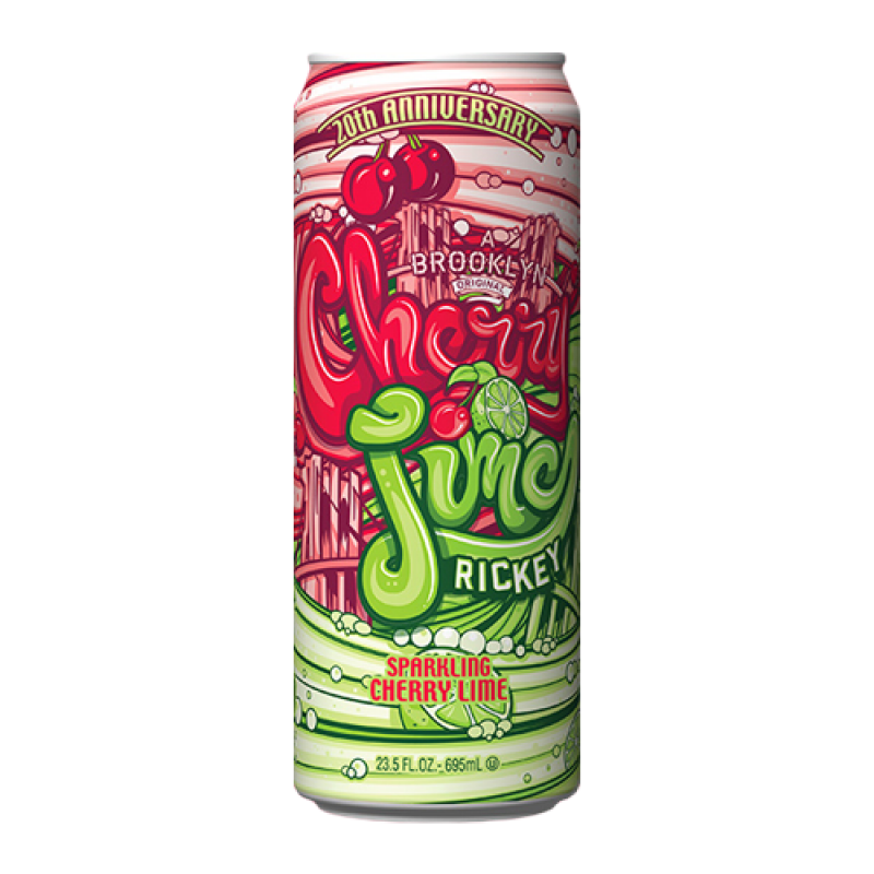 Arizona Cherry Lime Juice Rickey 23oz (695ml)