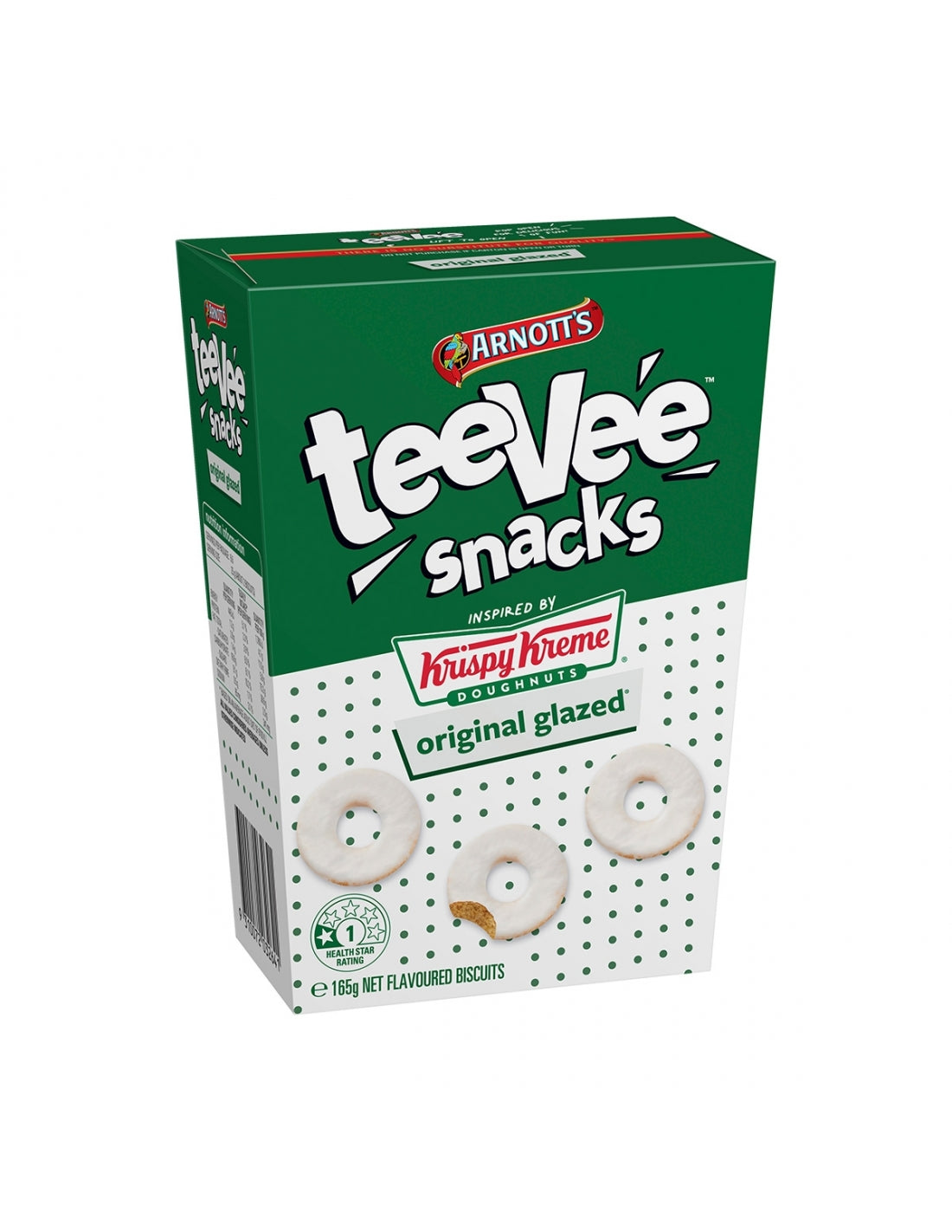 Arnotts TeeVee Snacks Krispy Kreme Original Glaze Biscuits (165g)