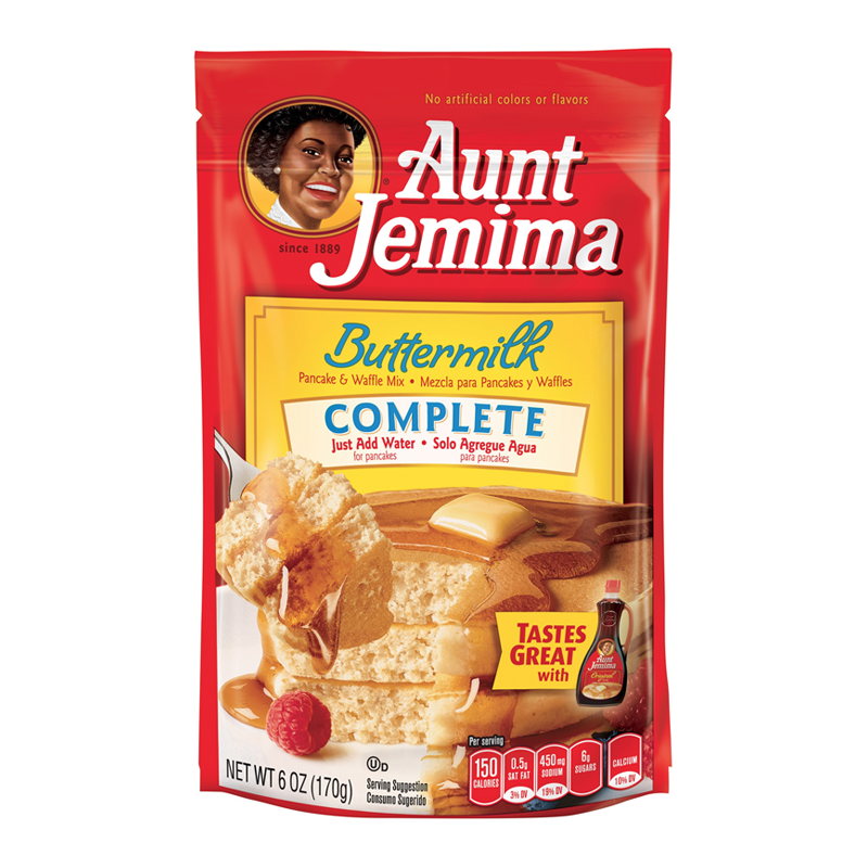 Aunt Jemima Buttermilk Complete Pancake Mix 6oz (170g) - Best before 1st May 2022
