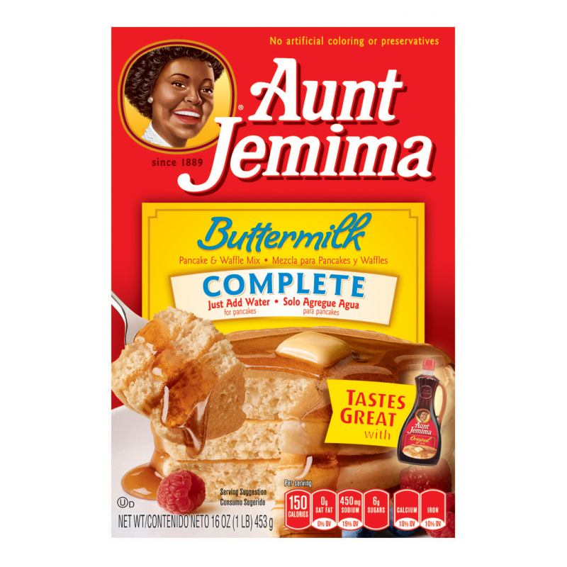 Aunt Jemima Buttermilk Pancake & Waffle Mix Complete - 453g