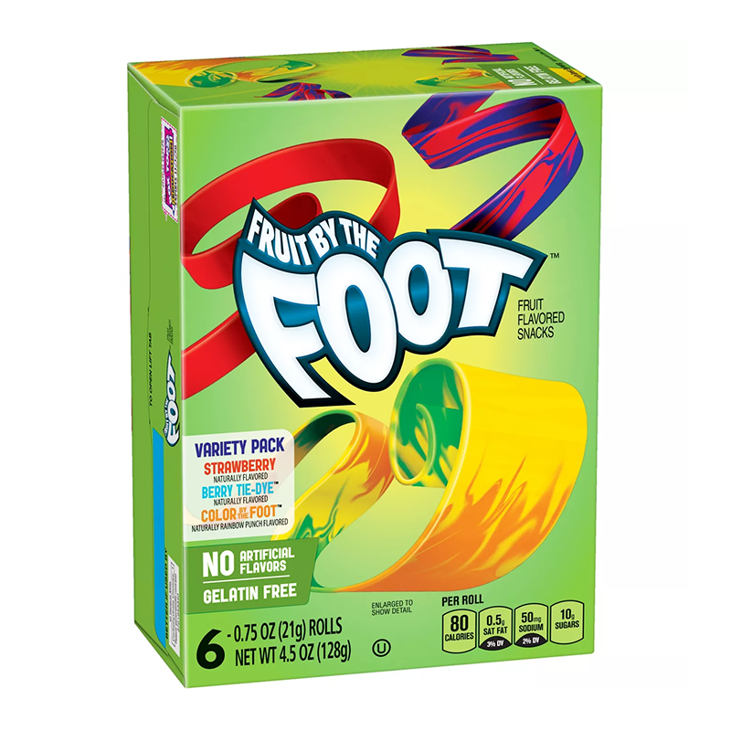 Betty Crocker Fruit By The Foot Variety - 4.5oz (128g)