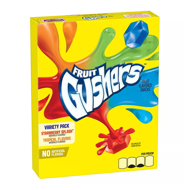 Betty Crocker Fruit Gushers Variety Pack - 4.8oz (136g)