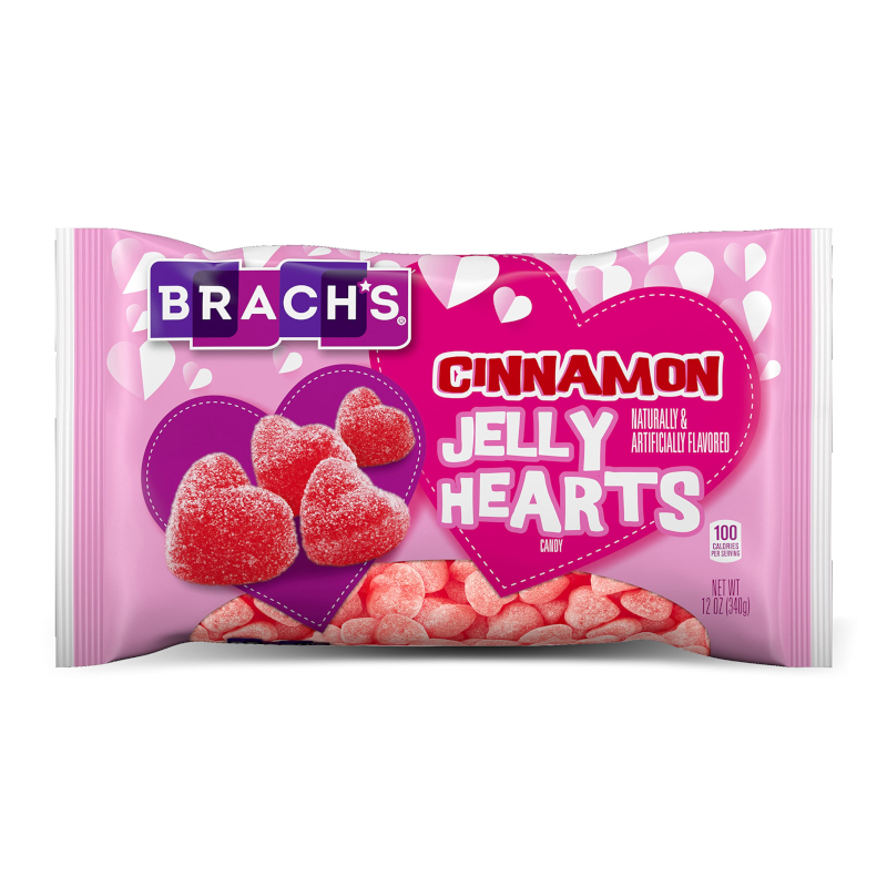 Brach's Cinnamon Jelly Hearts - 12oz (340g) [Valentine's]