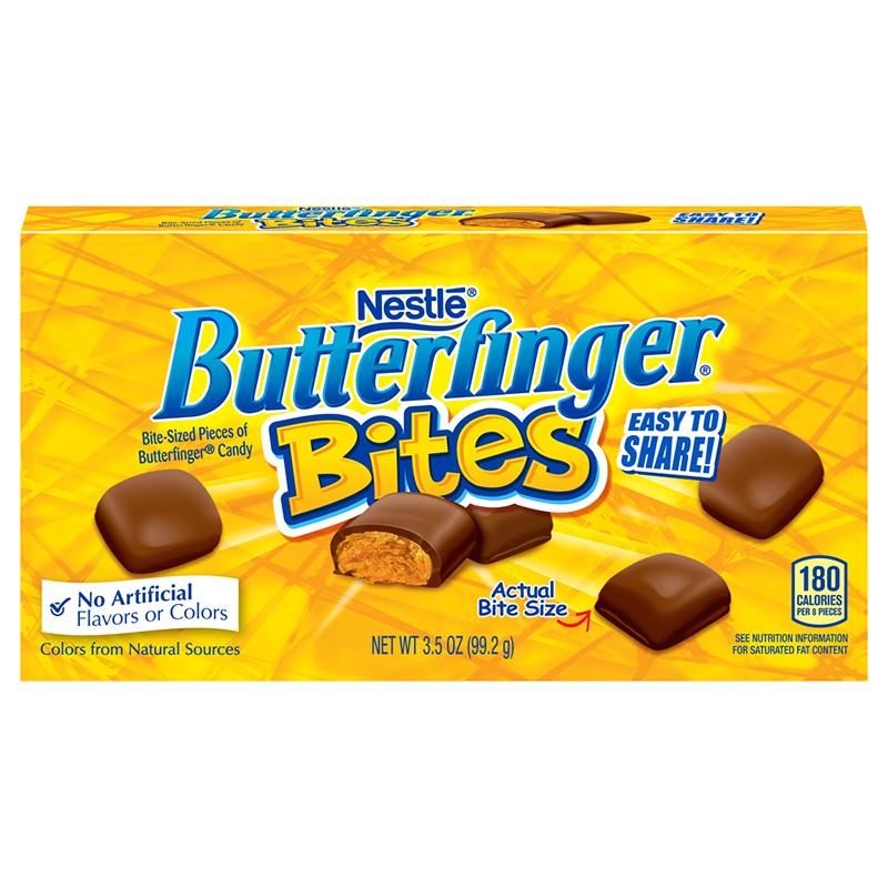 Butterfinger unwrapped minis Theatre Box (79.2g)