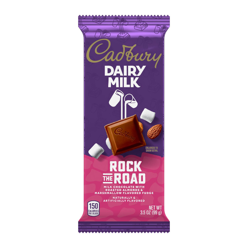 Cadbury Dairy Milk Rock The Road Bar - 3.5oz (99g)